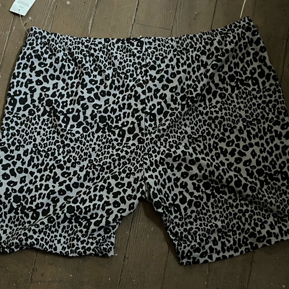 Animal Print Shorts
